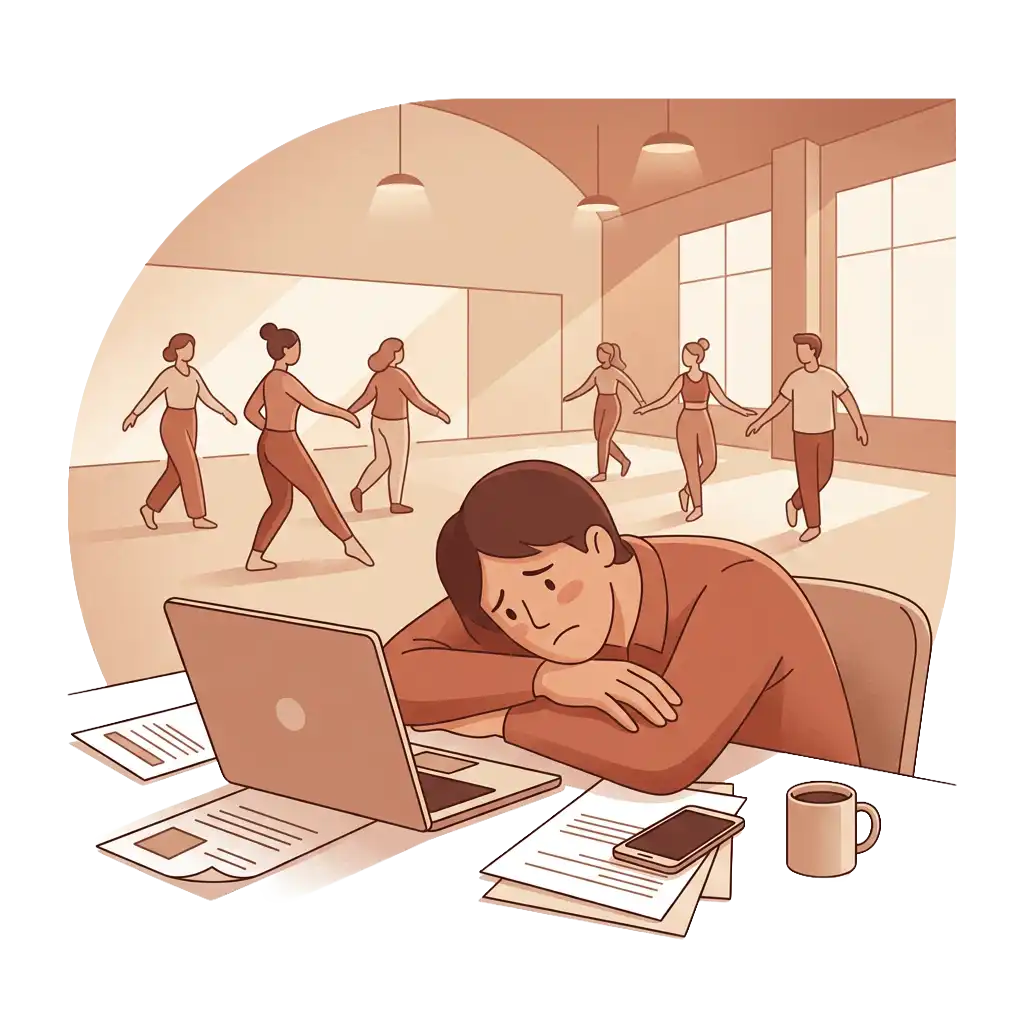 Community teams juggling scattered tools and information